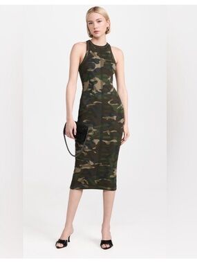 Marc Jacobs Camo Monogram Racerback
Midi Dress Sz Large